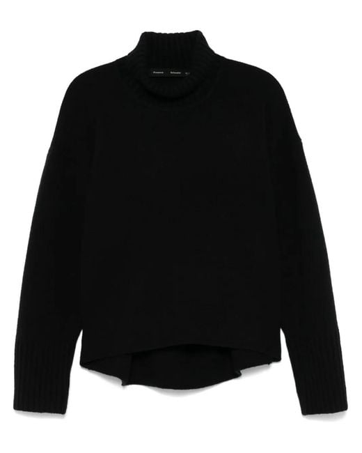 Proenza Schouler Black Sandra Sweater
