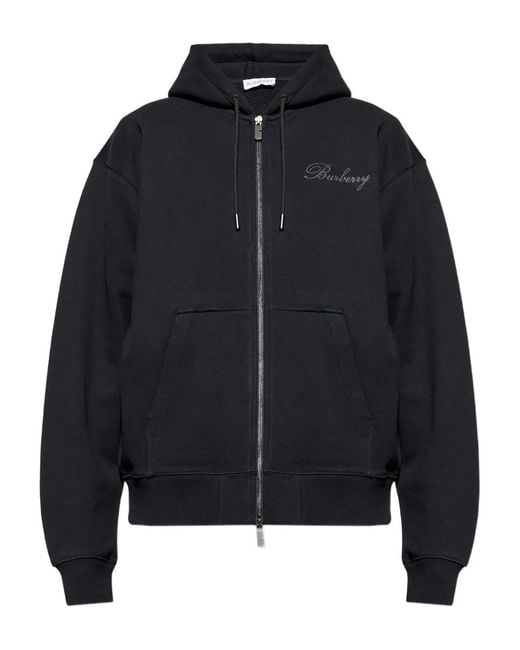 Burberry Blue Zip-Throughs for men
