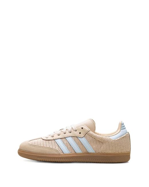 Zapatillas Samba OG Core Black/Sand Strata/Sky Tint Adidas de color White