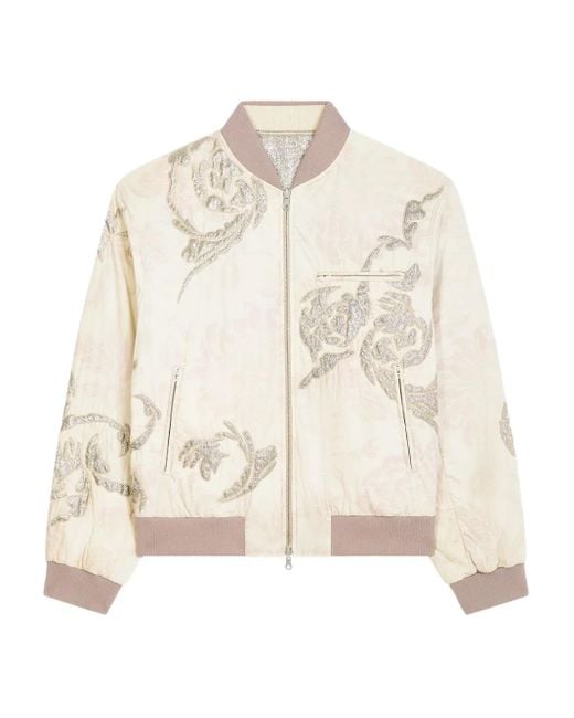 DRIES VAN NOTEN エンブロイダリー ボンバー ジャケット 23SS DRIES VAN NOTEN エンブロイダリー ボンバージャケット | ニュートラル
