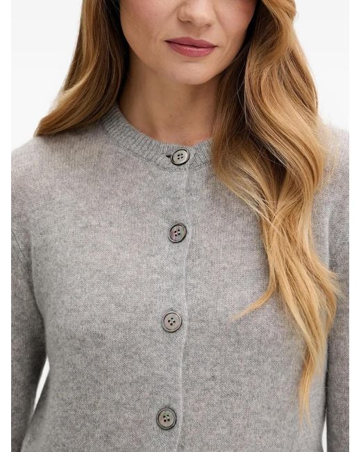 Joop! Gray Button-Down Cardigan