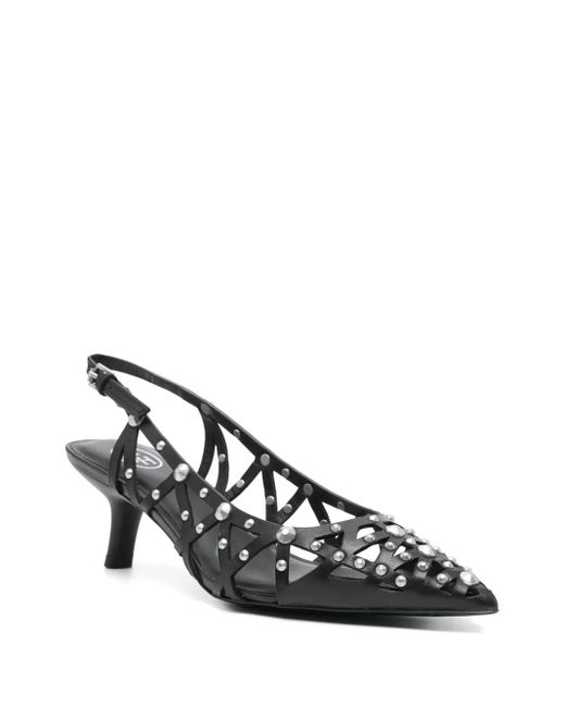 Ash Black 50Mm Bizarre Pumps