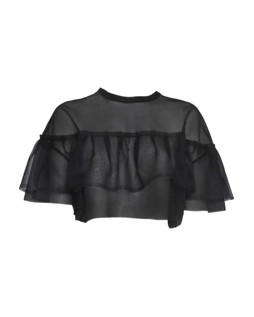 Philosophy Di Lorenzo Serafini ラッフル シアートップ Black