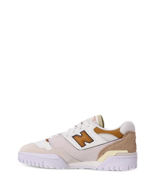 New Balance 550 レザー スニーカー Pink