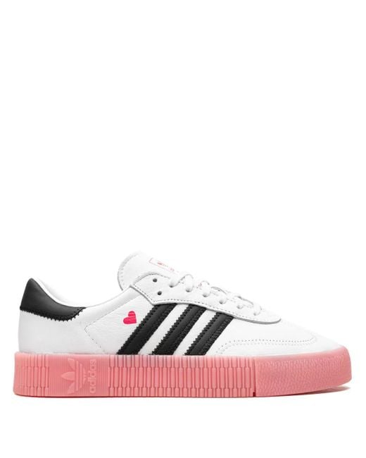 Adidas Pink Sambarose "Valentine" Sneakers