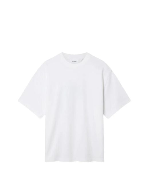 Axel Arigato White Rally Graphic-Print T-Shirt for men