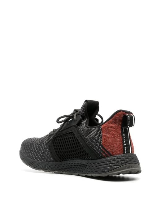 Bugatti Black Java Ii Low-Top Sneakers for men