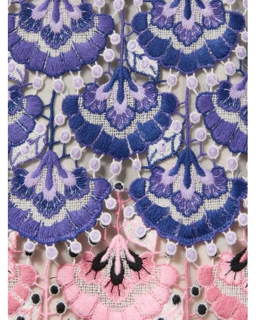 LaDoubleJ Purple Swing Midi Dress