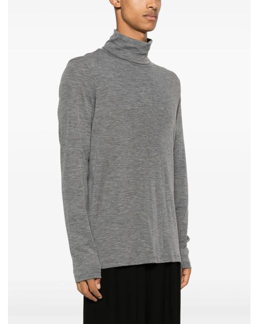 Rohe Gray Wool Sweater for men