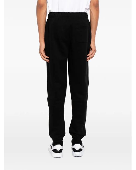 Melt Black Graphic-Print Track Pants for men