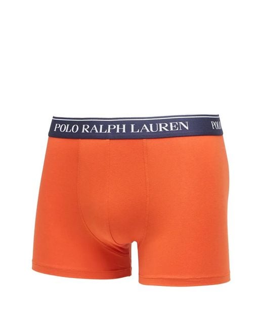 Polo Ralph Lauren Blue Logo-Waistband Trunks Set Of Five for men