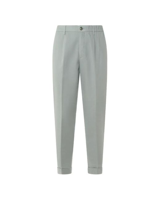 GTA IL PANTALONE Gray Button Trousers for men