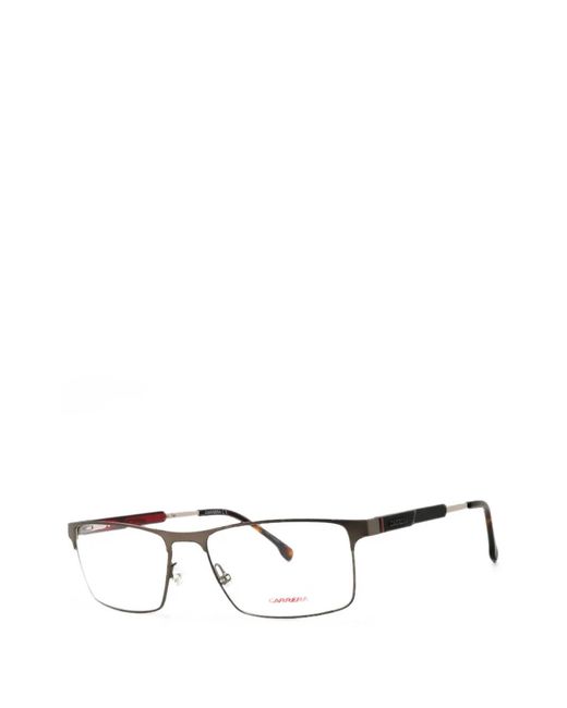 Carrera White Rectangle-Frame Glasses for men