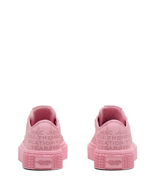 Marc Jacobs Pink The Leather Sneakers