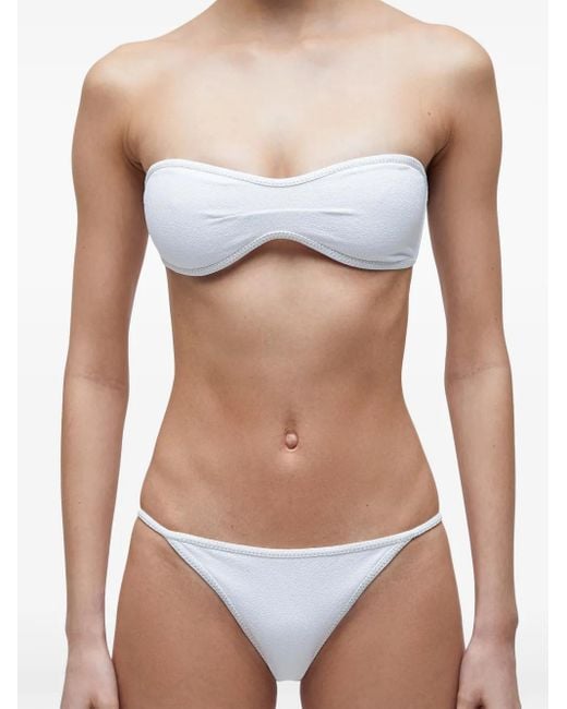 Osklen White Zig Swimsuit