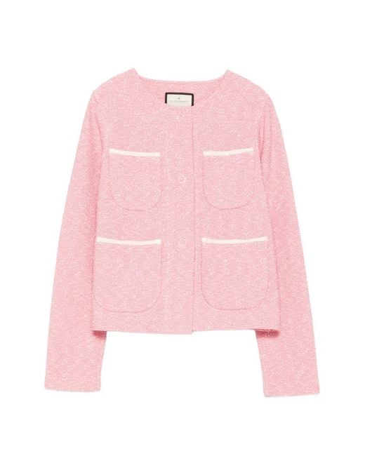 Bruno Manetti Pink Pockets Jacket