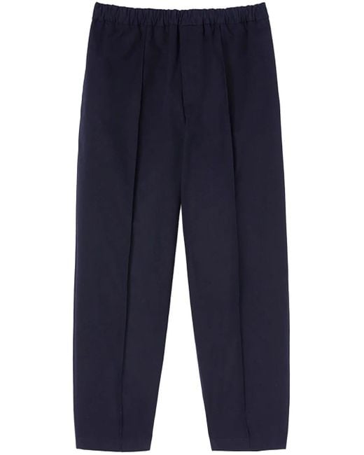 Jil Sander Blue Trousers for men