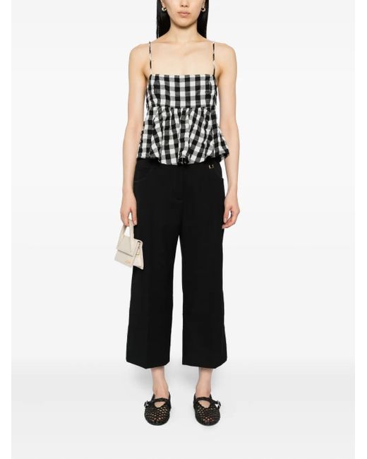Free People Black Mia Blouse