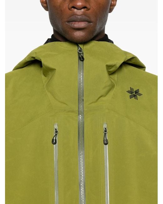 Chaqueta Impermeable Con Capucha Goldwin de hombre de color Green