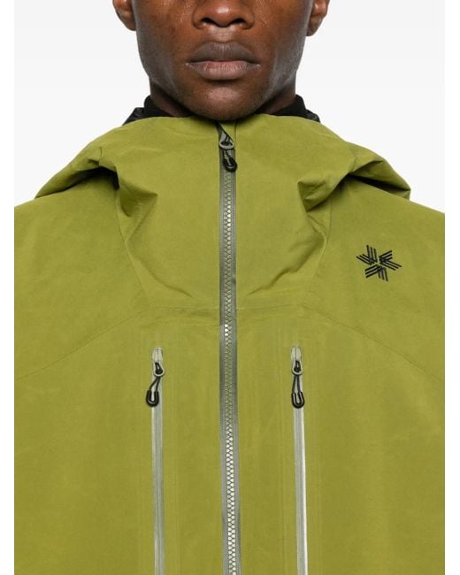 Goldwin Jack Met Capuchon in het Green voor heren