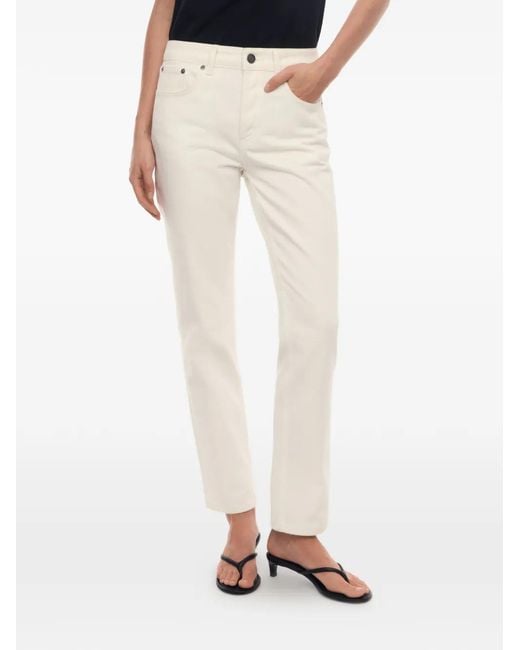 12 STOREEZ White 132 Slim-Fit Jeans