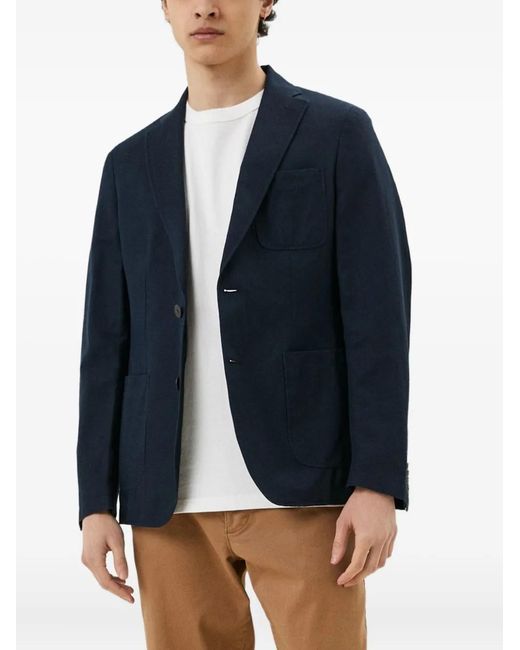 Marc O' Polo Blue Single-Breasted Blazer for men