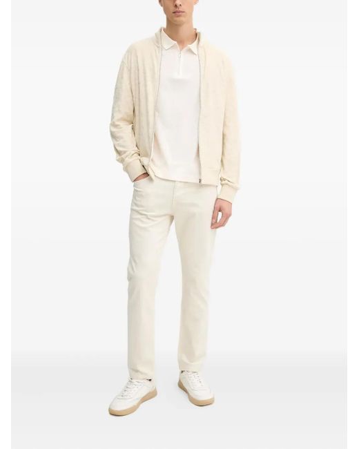 Joop! White Cotton Polo Shirt for men