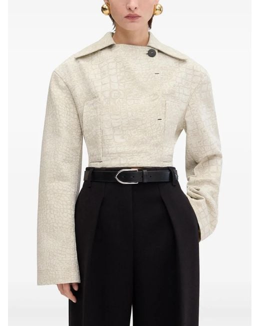 Jacquemus White The Nîmes Marino Denim Jacket