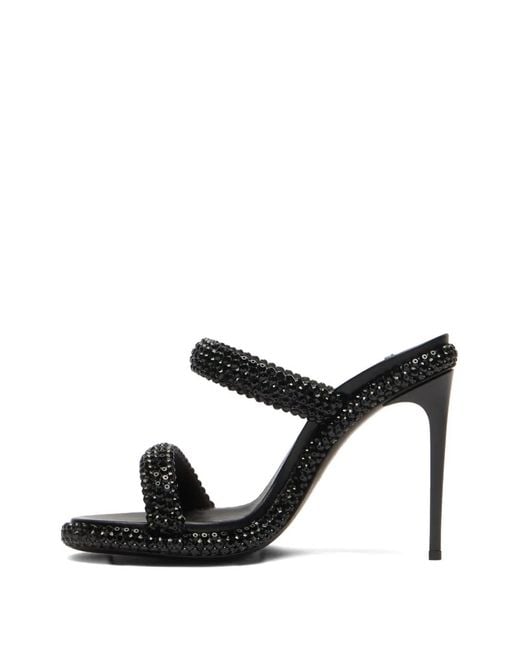 Casadei Black Sirio Sandals