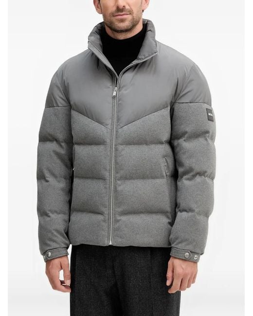 Plumífero Clanello Boss de hombre de color Gray