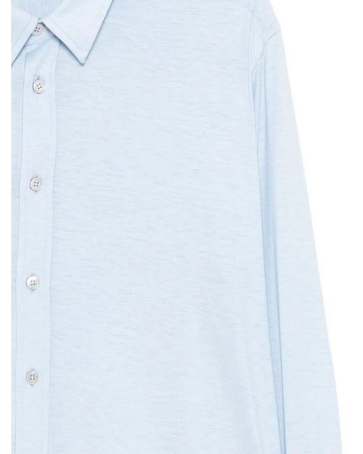Tom Ford Blue Buttoned Shirt for men