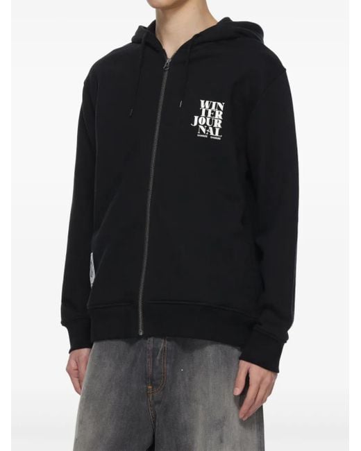 Sudadera Sajournal Con Capucha Samsøe & Samsøe de hombre de color Black