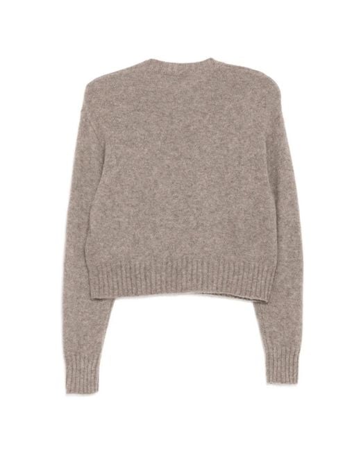 James Perse Natural Pull Léger En Maille Texturée