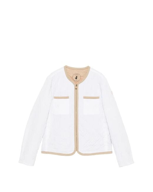 Save The Duck White Jalina Jacket