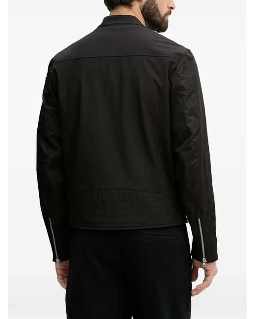 Blauer Black Bayard Biker Jacket for men