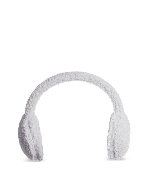 Parajumpers White Logo-Patch Earmuffs