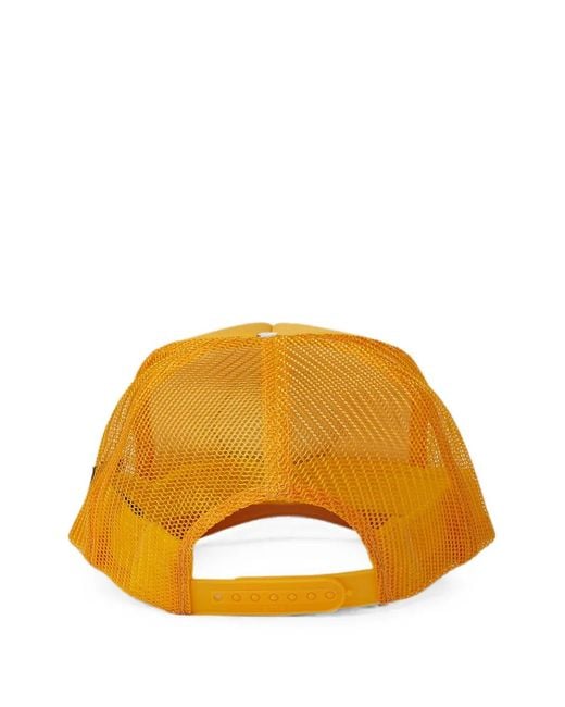 Bstroy Orange Logo-Patch Hat