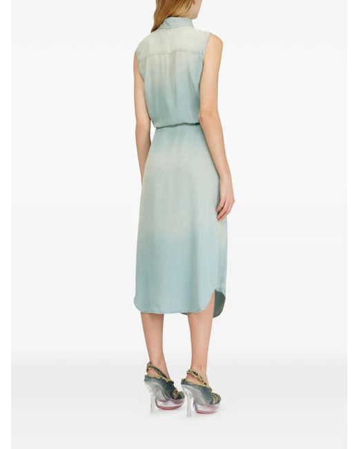 DIESEL Blue Midi Dress