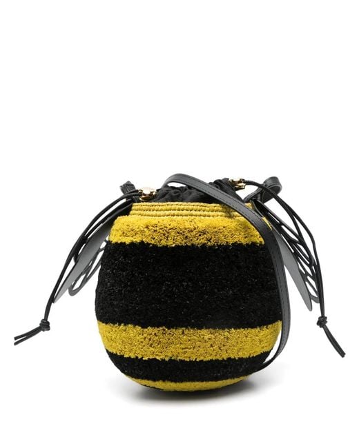 Loewe Black Bee Bucket Bag