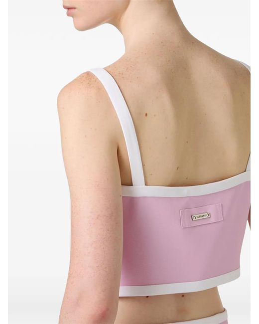 Iceberg Pink Cropped Top