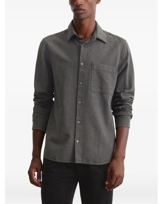 Marc O' Polo Gray Button-Up Shirt for men