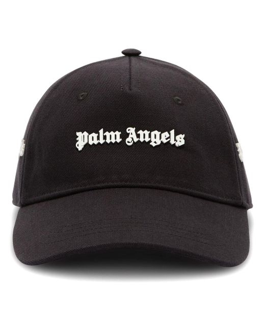 Palm Angels Baseballkappe mit Logo-Stickerei in Black für Herren
