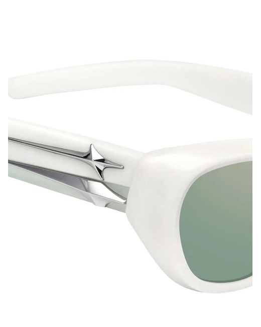 Gentle Monster Green Verse W2 Star-Detail Cat-Eye Sunglasses