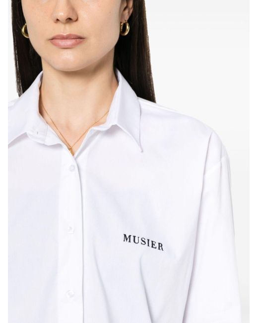 Camicia Kuss di Musier Paris in White