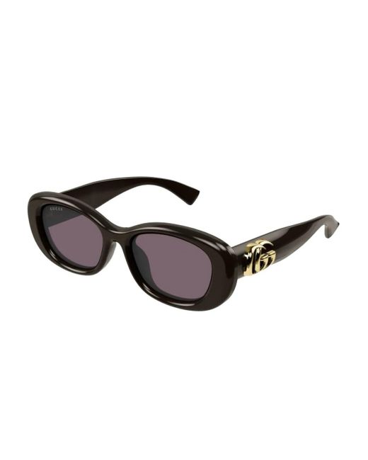 Gucci Black Double G Sunglasses