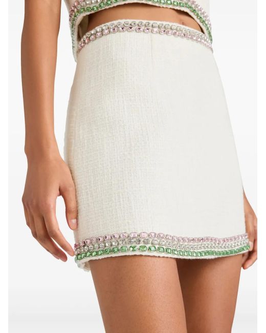 Cinq À Sept White Verity Skirt