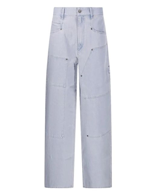 Isabel Marant Cotton Jeans Blue