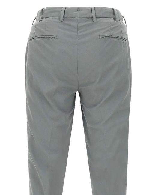Devore Gray Tailored Trousers for men