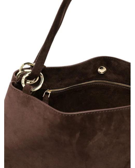 MANU Atelier Black Eterno Ring-Detail Tote Bag