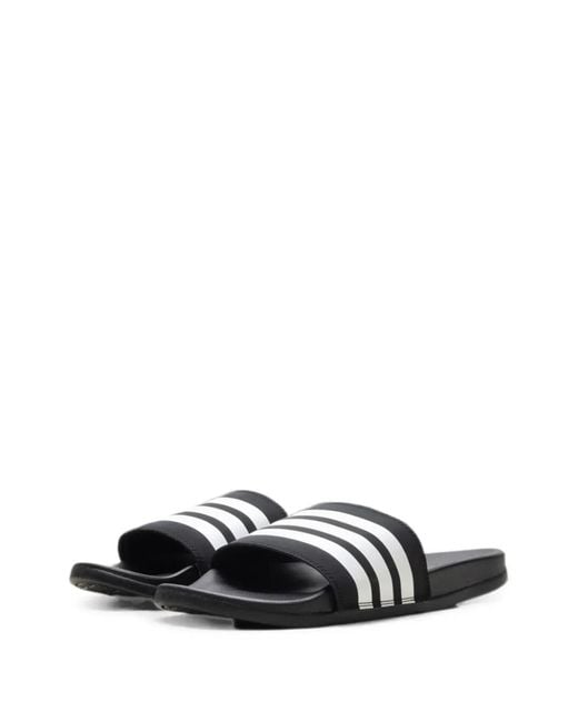 Adidas White Adilette Slides for men